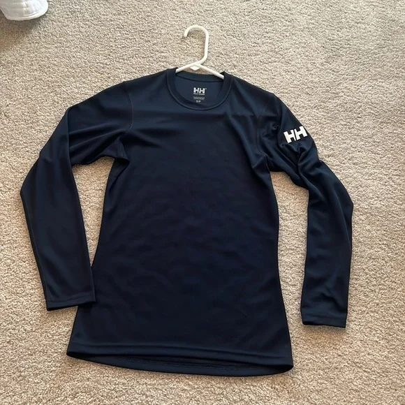 Helly Hansen size small base layer, navy blue - Picture 1 of 4